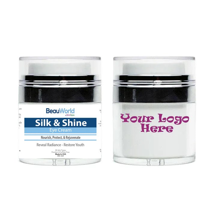 Silk & Shine Eye Cream 30ml — professional anti-aging radiance & firming eye treatment | SlimSpa