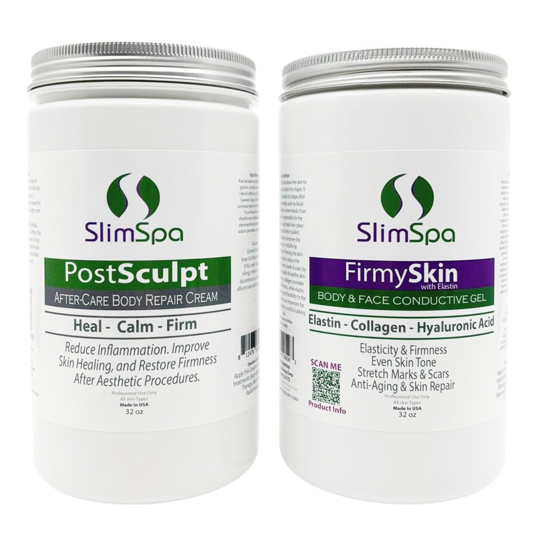 FirmySkin with Elastin Gel 32oz — professional skin tightening treatment | SlimSpa