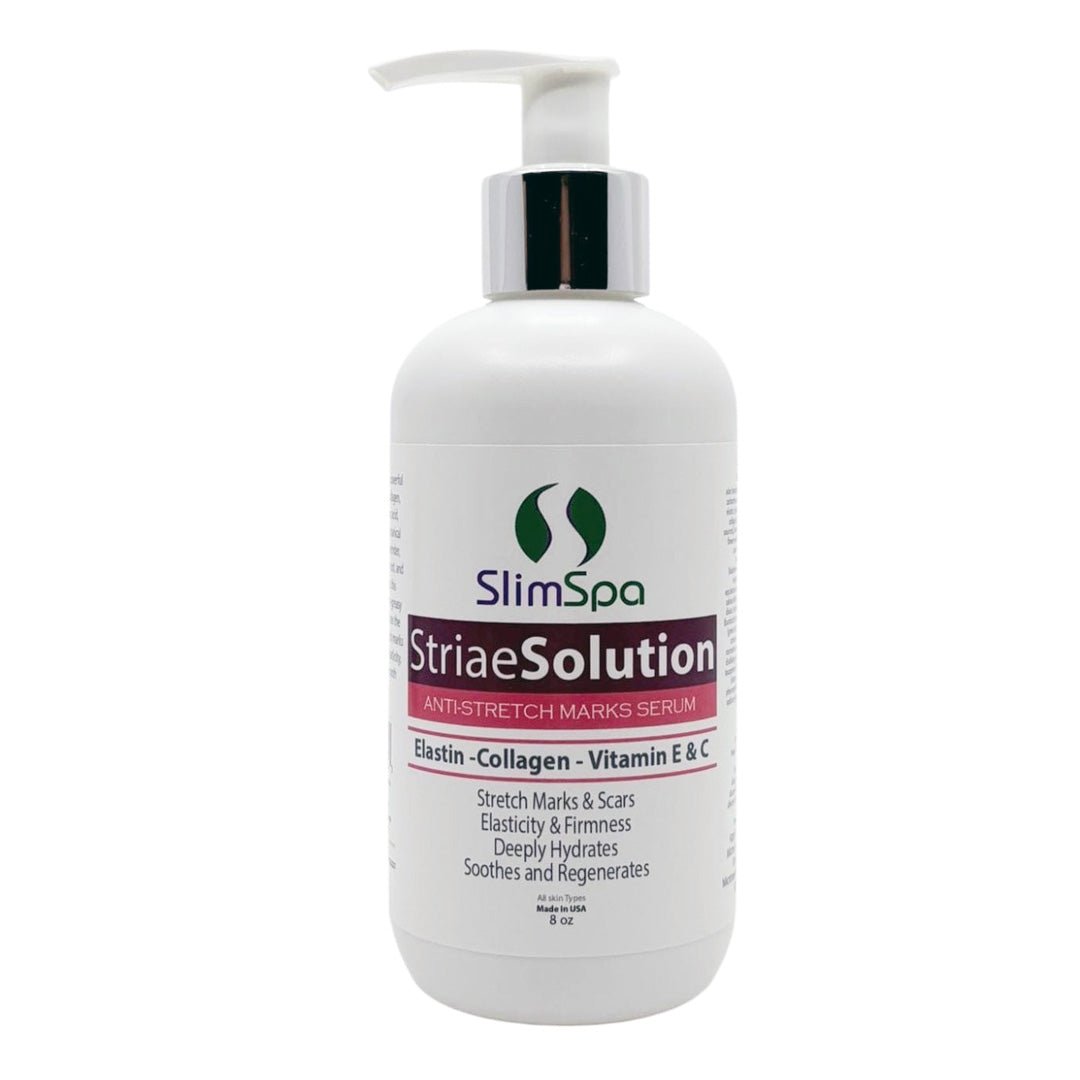 StriaeSolution Serum 8oz — professional anti-stretch mark prevention & skin repair serum, professional or private label | SlimSpa Doral FL