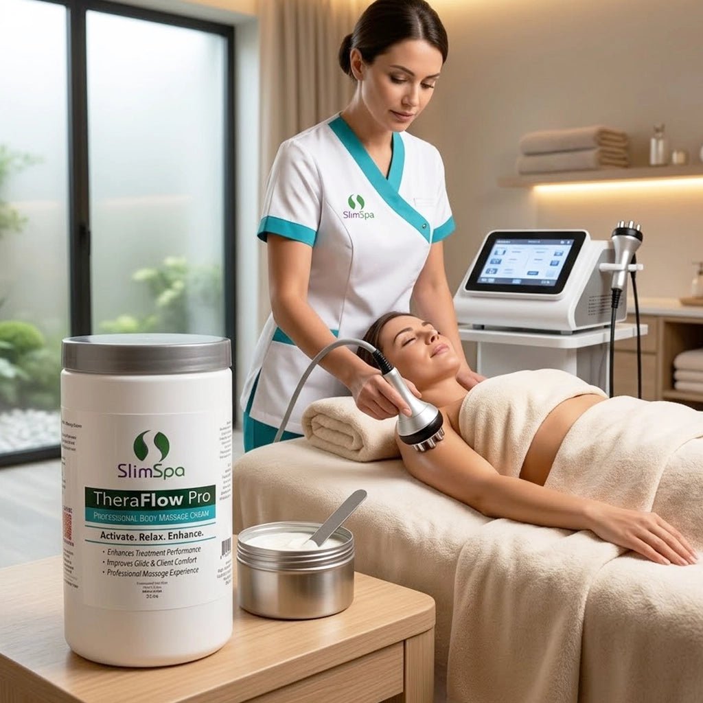 TheraFlow Pro™ Professional Massage Cream 32 oz. | Body Contouring & Spa Treatments - SlimSpaOnline