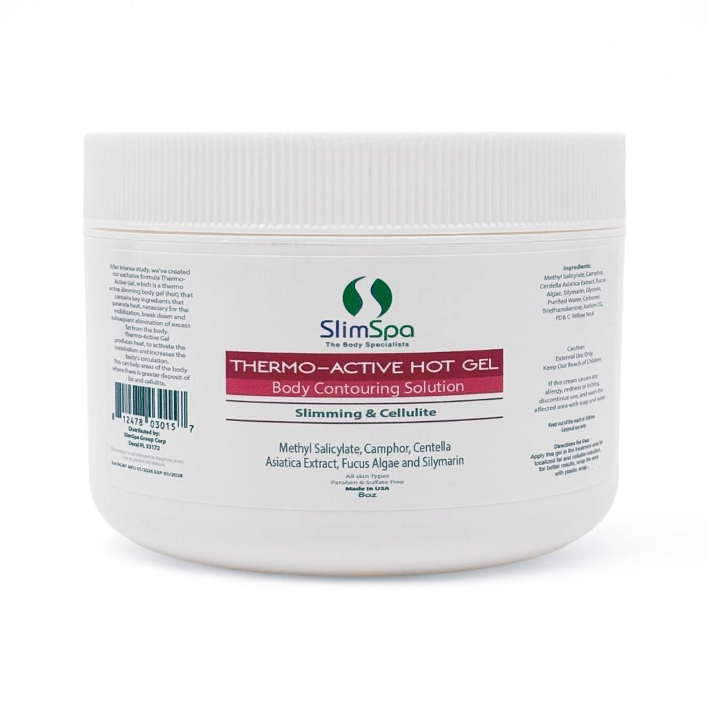 Thermo-Active Hot Gel 8oz — professional heat therapy & body contouring treatment for estheticians | SlimSpa