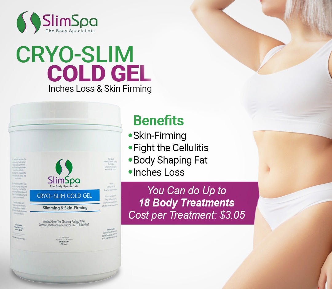 Dual Thermal Body Contouring Combo - Professional Spa Slimming Kit 2x64oz | SlimSpa Wholesale