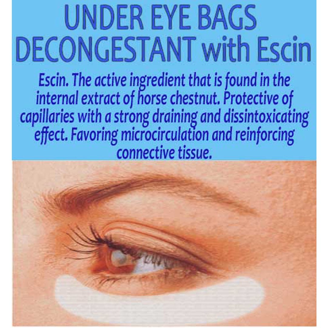 Under-Eye Patch with Escin closeup — professional bridal & pre-event facial add-on wholesale USA