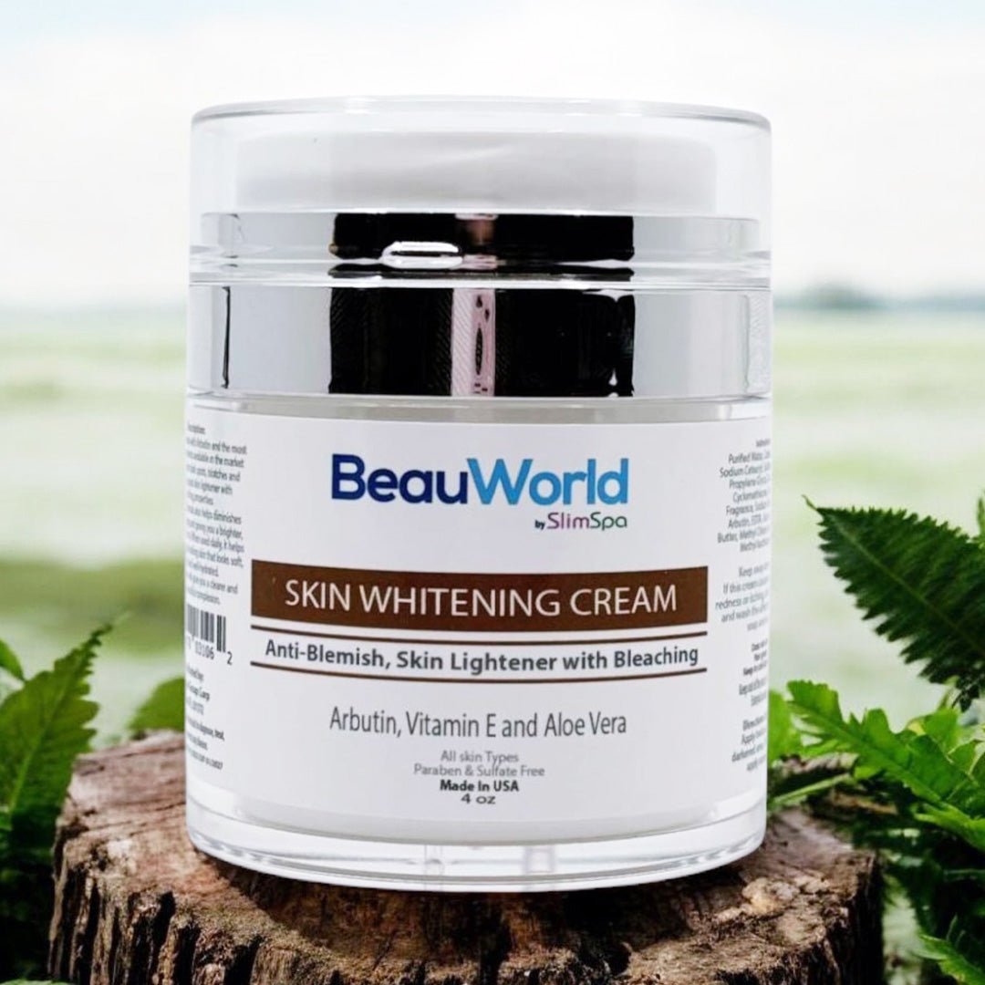 Whitening Blemish Control Cream texture — daily brightening formula for licensed esthetician clients, wholesale